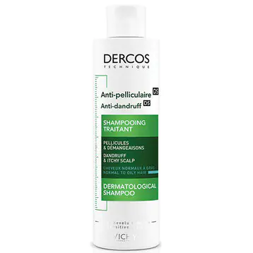 DERCOS TECHNIQUE ANTI-DANDRUFF DS NORMAL TO OILY HAIR - Image 1